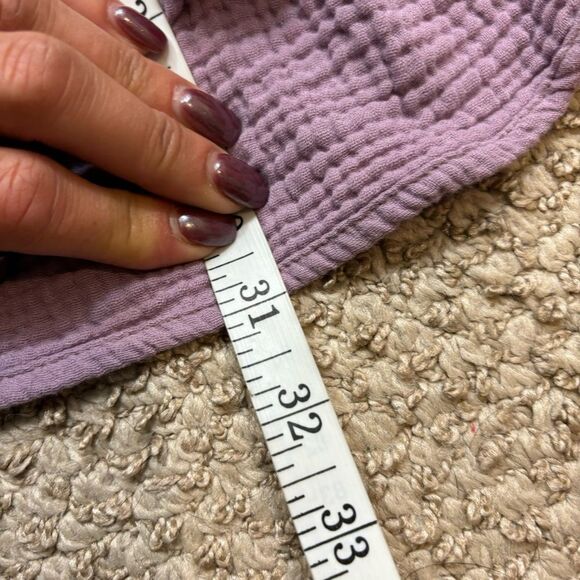 Ladies Fantastic Fawn Lavender Textured Flutter Sleeve‎ Mini Dress Size Small - Picture 10 of 10